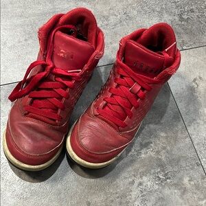 Jordan 3 Red Sneakers 4.5Y